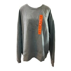 Champion Women’s XXL Pullover Sweatshirt – Teal
